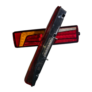 ไฟท้ายรถบรรทุก Shacman Delong M3000S X5000 X6000 แบบ LED สีแดงเต็มรูปแบบ 24V พร้อมไฟเบรกและไฟถอย - Product Image 4