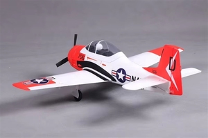 <span class=keywords><strong>Avion</strong></span> de chasse RC Scale FMS <span class=keywords><strong>T</strong></span>-<span class=keywords><strong>28</strong></span> Trojan 800mm V2 PNP, configuration puissante sans balais, engrenages métalliques - Product Image 3