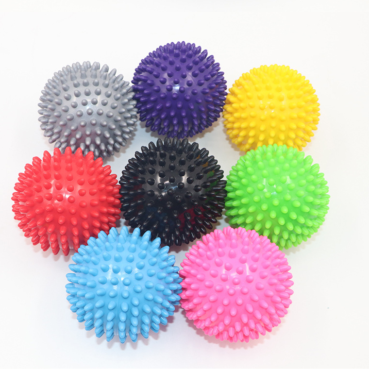 7,5 см и 9 см Массаж Фитнес панель мышц для отдыха с эффектом точечного массажа; Шипом для окружающей среды сцепление Ежик мяч