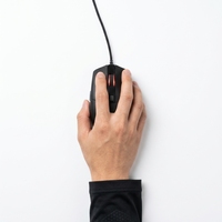 Mouse Gaming USB Berkabel Ergonomis 6 Tombol RGB Grosir, 800-7200 DPI, Orientasi Kanan untuk Komputer