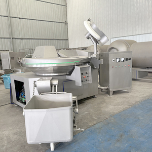 Mélangeur à viande automatique Aimeida en acier inoxydable 304, tricolore, robuste, lame incurvée, 380V, garantie 1 an - Product Image 3