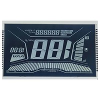 Oem Odm Personnaliser en usine Forme TN HTN VA Segment LCD Affichage Verre Métal Pin Tableau de bord de voiture Moto Compteur de vitesse numérique LCD
