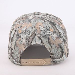 Casquettes de baseball de chasse d'extérieur 5 panneaux de haute qualité, logo personnalisé, motif camouflage Real-Tree, image sportive, 100 % coton - Product Image 5
