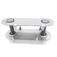 3" Bolt Solid Plate Belt Fastener Conveyor Belt Fastener