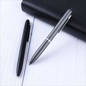 Custom Retractable Universal Metal Ballpoint <b>Pens</b>-Customizable Logo Slim Signature Design Black/<b>Multi</b>-<b>Colored</b> Ink 0.5-1.0mm - Product Image 4
