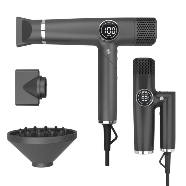 High Speed Ionic Hair Dryer Mini Folding Hairdryer Foldable Hair Dryer for Salon Travel Hotel Household