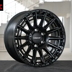In Stock Muti-spoke 17 18 20 Inch MAT Off Road Wheels Off Road Rims 4x4 Forged Alloy Wheel Rims For Pickup Suv JEEP