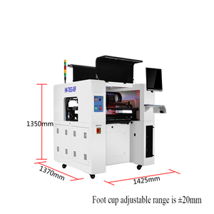 SMT 탁상용 후비는 물건과 장소 기계 SMT 생산 라인 <span class=keywords><strong>LED</strong></span> 가벼운 일관 작업/제공된 4 개의 머리 후비는 물건과 장소 기계 엔진 - Product Image 3
