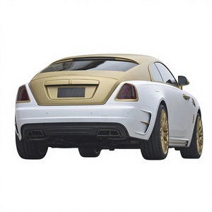 Kit de carrosserie de conversion de style M pour Rolls Royce Wraith, pièces automobiles modifiées M, carbone sec, pare-chocs avant et arrière, jupes latérales, ailes - Product Image 5