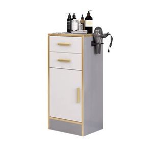 Zs Salon Trolley Hair Salon Locker Barber Shop <b>Tool</b> <b>Cabinet</b> Rack Multi-function Mirror Table Small <b>Cabinet</b> <b>Tool</b> - Product Image 5