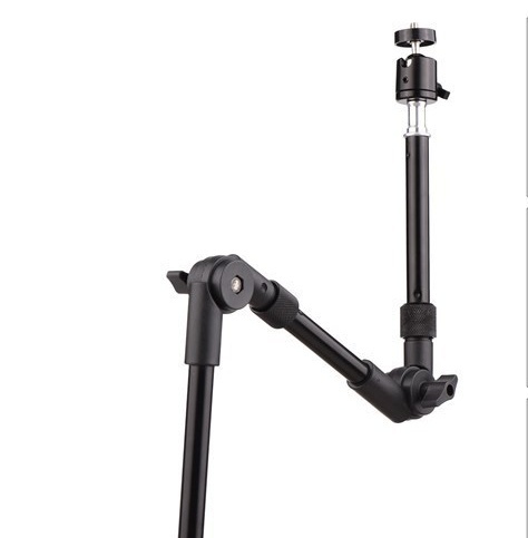 Studio Accessories Universal Flexible Bracket Three Section Microphone Arm Extension Podcast Table Microphone Stand