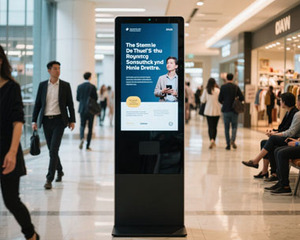 Pantalla LCD Inteligente de 43, 50 y 55 Pulgadas, Kiosco Publicitario Interactivo con Pantalla Táctil, Señalización Digital con Gráficos - Product Image 6