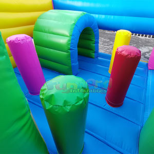 Castillo inflable comercial con forma de unicornio, con tobogán, para fiestas infantiles, brincolín inflable. - Product Image 6