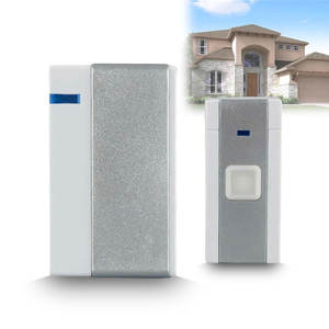 กระดิ่งกริ่งประตูพร้อมตัวรับสัญญาณ1 2 3ตัวไฟกะพริบผู้ผลิตกันน้ำ - Product Image 1