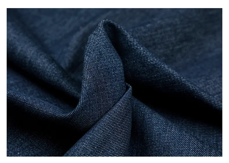 Baumwoll twill niedrige Elastizität Denim Stoff China Fabrik Roh Denim Stoff Großhandel Jeans