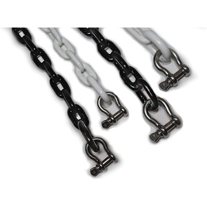 Catena di ancoraggio nera galvanizzata per la nave collegamento marino U2 AM/U3 catena di trascinamento saldata finita zinco - Product Image 3