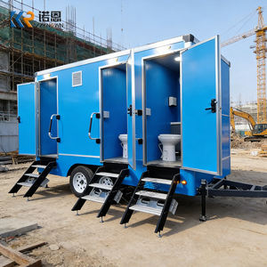Remorque Sanitaire Portable avec Douche de Luxe pour Mariages en Plein Air, Salle de Bain Préfabriquée, <span class=keywords><strong>WC</strong></span> Extérieur avec Douche - Product Image 1