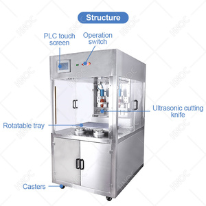 HNOC 304ss Ultrasonic <strong>Cheesecake</strong> Cut Machine Ultrasonic <strong>Sponge</strong> Cake Food Slicer Cutter Machine Price - Product Image 2