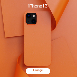 Funda de cuero sintético para Iphone, carcasa trasera híbrida de Tpu para teléfono móvil 12 <span class=keywords><strong>Pro</strong></span> Max Xr Xs Max 13 <span class=keywords><strong>Pro</strong></span> - Product Image 4