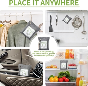 LEGREEN, bolsas Purificadoras de aire de carbón de bambú activado, eliminador de olores, desodorante <span class=keywords><strong>para</strong></span> habitación, <span class=keywords><strong>ambientador</strong></span> de coche - Product Image 5
