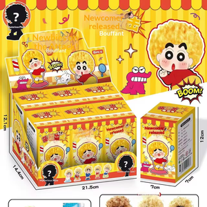 Caja Sorpresa Misteriosa <span class=keywords><strong>de</strong></span> 6 Muñecos <span class=keywords><strong>de</strong></span> Peluche <span class=keywords><strong>de</strong></span> <span class=keywords><strong>Shin</strong></span> <span class=keywords><strong>Chan</strong></span> con Pelo Rizado y Suave, Figuras <span class=keywords><strong>de</strong></span> Anime a Escala 1/6, Tarjetas Coleccionables - Product Image 1