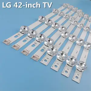 Led אור רצועת סופר חסכוני 8 מנורת עבור 42 אינץ טלוויזיה INNOTEK DRT 3.0 42 "6916L 42LB5610 LED טלוויזיה פס תאורה אחורית