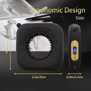 <span class=keywords><strong>2025</strong></span> 새로운 뜨거운 판매 10 진동 주파수 지연 사정 남근 반지 진동기 정액 잠금 반지 남자 수탉 반지 - Product Image 5