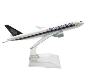 โมเดลเครื่องบินสิงคโปร์แอร์ไลน์ ขนาด 1:<span class=keywords><strong>400</strong></span> 16 ซม. ของขวัญ ของที่ระลึก สำหรับตกแต่งบ้านและสำนักงาน - Product Image 4