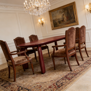 <span class=keywords><strong>Table</strong></span> <span class=keywords><strong>à</strong></span> <span class=keywords><strong>manger</strong></span> ovale longue en bois de style nordique moderne, décoration de luxe, <span class=keywords><strong>table</strong></span> <span class=keywords><strong>à</strong></span> <span class=keywords><strong>manger</strong></span> et de conférence pour la maison, l'hôtel et le bureau - Product Image 6