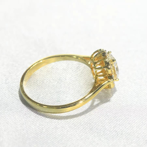 MaiYi IGI-gecertificeerde CVD HPHT laboratorium gekweekte ovaal geslepen diamanten <span class=keywords><strong>ring</strong></span> 14k/18k massief gouden op maat gemaakte sieraden voor dames en heren, verlovingsring - Product Image 5