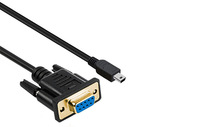 Cable serie RS232 personalizado de alta calidad DB9 macho a Mini USB 5P macho D-Sub conectores conductor de cobre certificado ISO/CE