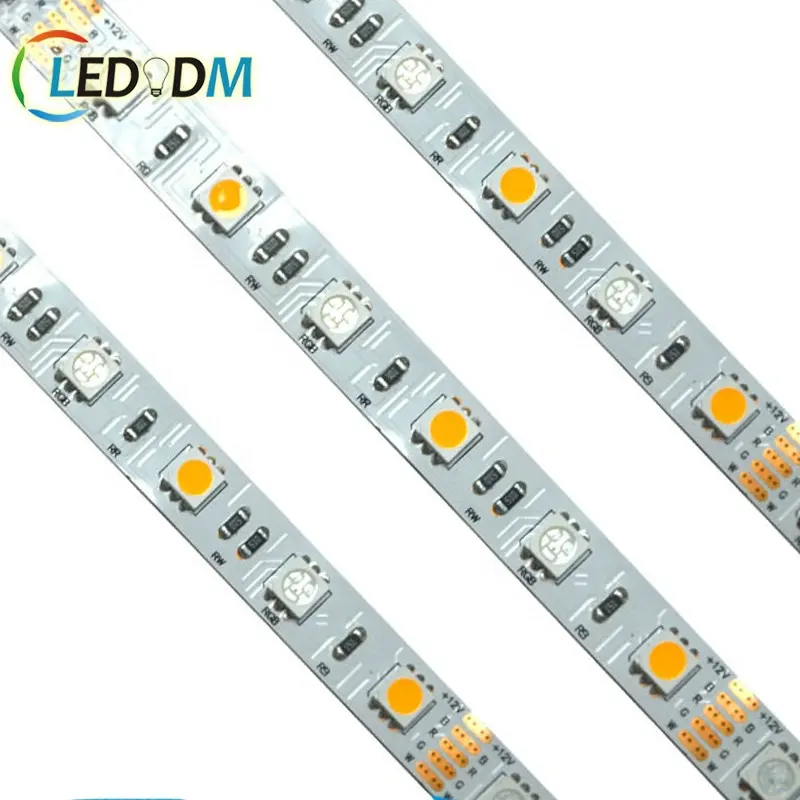 12v Rgb Led Strip RGBWW RGBCW 4IN1 RGB CCT 5 IN1 LED Strip Support WIFI Bluetooth Control 5050 RGB LED Strip 12V 24V