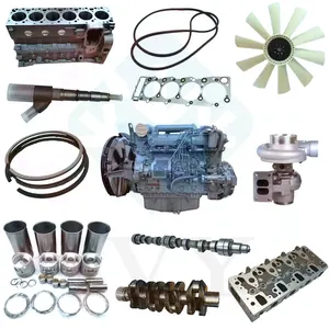 HEHUI Diesel Engine Assy S4D102 4D102 4BT 4BT3.9 For Komatsu PC120-6 Excavator Cummins Engine Assembly