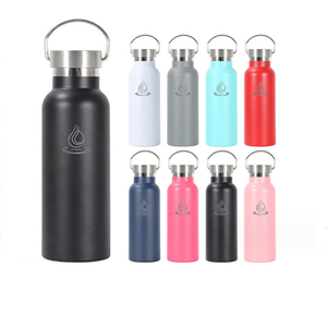 2024 nóng bán tiêu chuẩn miệng trẻ em BPA chai miễn phí đôi <span class=keywords><strong>t</strong></span>ường nước bằng thép không gỉ chai với nhiều Nắp - Product Image 1