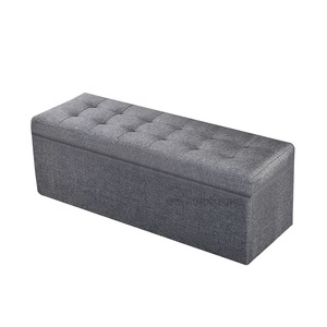 Modern Metal <strong>Storage</strong> <strong>Dining</strong> <strong>Bench</strong> Colorful Hallway Shoes Stool <strong>Benches</strong> Long Pouf Ottoman for Hotel &amp; School Use - Product Image 1