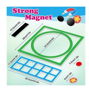 Bonos <span class=keywords><strong>de</strong></span> números magnéticos y juego <span class=keywords><strong>de</strong></span> diez marcos, manipuladores <span class=keywords><strong>de</strong></span> matemáticas para jardín <span class=keywords><strong>de</strong></span> infantes, preescolar, primer grado, Aula imprescindible - Product Image 4