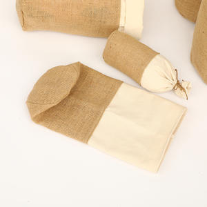 ถุงผ้ากระสอบขนาดใหญ่สำหรับใส่เมล็ดกาแฟ/ถุงผ้าลินินราคาถูกแบบมีเชือกผูกพร้อมพิมพ์โลโก้ - Product Image 5