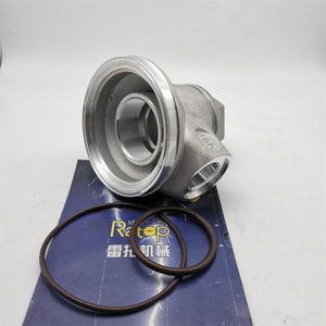 3899625 3899624 Tapa del Cabezal del Filtro del Motor Diésel 6731-51-6280 6731-51-6290 6D114 Conector Adaptador del Cabezal del Filtro de Aceite para PC300 - Product Image 2