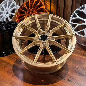 JJSEES Jantes forgées 5x108 19 20 21 22 pouces en alliage chromé pour Jaguar F-pace, <span class=keywords><strong>Volvo</strong></span> <span class=keywords><strong>V90</strong></span> V60 <span class=keywords><strong>Wagon</strong></span> - Product Image 1