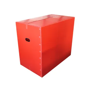 China Supplier Custom Packaging Folding Corrugated Plastic Shipping Box plastic corrugated box