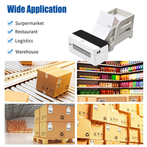 Compatible <strong>IOS</strong>/Android Support <strong>Connect</strong> to Smartphone <strong>4</strong> Inches Thermal Label Printer USB+Blue Tooth New Arrival Printing Barcode - Product Image 3