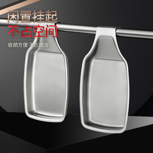 Plateau de rangement rectangulaire en acier inoxydable 304, type autoportant, compatible lave-vaisselle, finition argent poli - Product Image 3