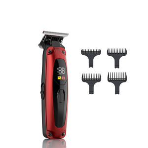 プロの電気サロンヘアクリッパーセットカスタムロゴタイプ-CチャージゼロギャップヘアトリマーLEDディスプレイ家庭用ホテル用 - Product Image 6