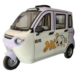 2026 New 48V/60V 1000W 3 Wheel Fully Closed Tricycles with 30-35 km/h Speed and <b>2</b> <b>Passengers</b> for Daily Use - Product Image 6