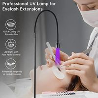 Lampe de séchage UV LED pour la pose de faux cils, colle spéciale à séchage rapide, équipement de beauté pour salon