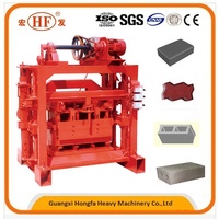 Machine à briques de haute qualité faisant manuellement la brique et le bloc faisant la machine QTJ4-40 Hallow bloc faisant la machine