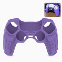 Coque souple de protection intégrale pour manette PS5, antidérapante, anti-transpiration, en silicone, pare-chocs anti-chute pour manette PlayStation 5