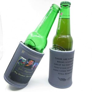 Customized Neoprene Stubby Holder Personalized Beer Can Cooler with Custom Logo Sublimation Can Cooler Bag - Product Image 5