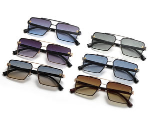 Occhiali da <span class=keywords><strong>sole</strong></span> da donna con montatura in acciaio OEM su misura all'ingrosso <span class=keywords><strong>D</strong></span> occhiali da <span class=keywords><strong>sole</strong></span> - Product Image 5