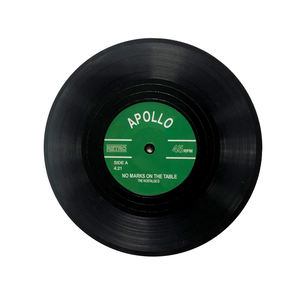 Оптовая продажа, винтажная виниловая запись, подставка для компакт-дисков, музыкальная подставка для влюбленных, бара, пива, кофе, многоразовые складные персонализированные подставки - Product Image 4